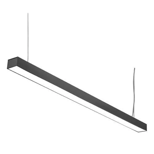 Modern Minimalist Ceiling Lights for Contemporary InteriorsModern Minimalist Ceiling Lights for Contemporary Interiors36W SPEND08 Office Pendant 4000K Natural White 1515 x 70 x 40mm - BLACK/SILVER Modern Minimalist Ceiling Lights for Contemporary InteriorsModern Minimalist Ceiling Lights for Contemporary Interiors36W SPEND08 Office Pendant 4000K Natural White 1515 x 70 x 40mm - BLACK/SILVER