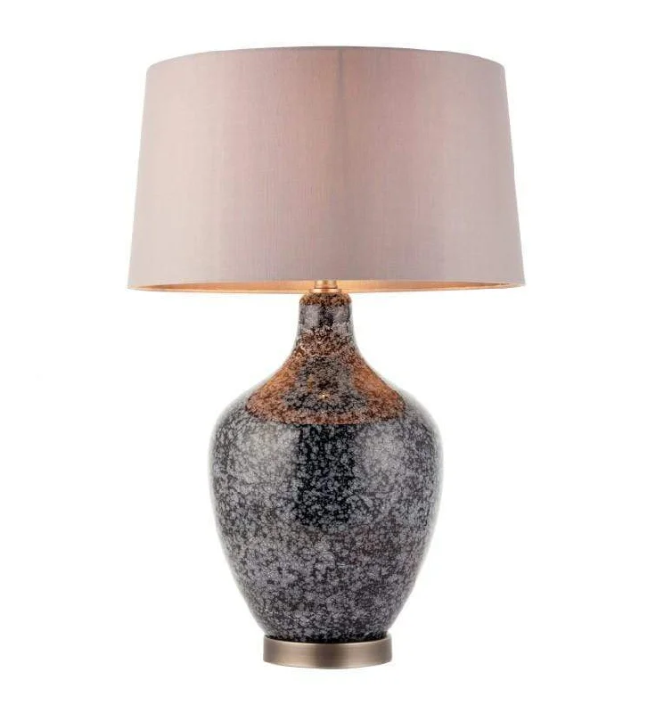 gothic style table lamps with dark finishes for a mysterious lookgothic style table lamps with dark finishes for a mysterious lookClaydon Table Lamp Grey Black