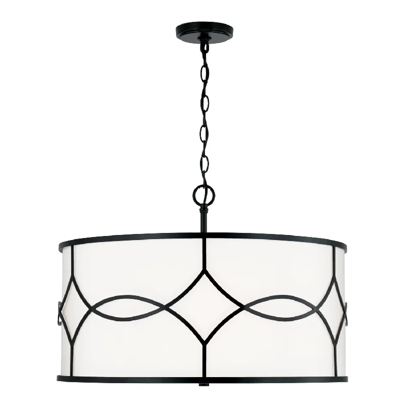 Japanese - Inspired Ceiling Lights with Shoji - Screen - like DiffusersJapanese - Inspired Ceiling Lights with Shoji - Screen - like DiffusersCapital Avery 345741MB Pendant Light - Matte Black Japanese - Inspired Ceiling Lights with Shoji - Screen - like DiffusersJapanese - Inspired Ceiling Lights with Shoji - Screen - like DiffusersCapital Avery 345741MB Pendant Light - Matte Black