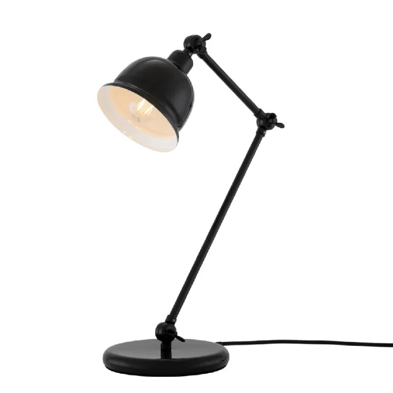 Powder-Coated Black with White Shade Inner
