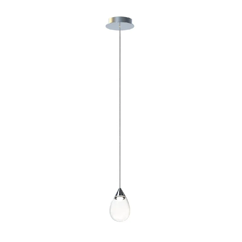 Tropical - Themed Ceiling Lights with Palm - Leaf Shapes and Rattan WrapsTropical - Themed Ceiling Lights with Palm - Leaf Shapes and Rattan WrapsDewdrop-Mini Pendant