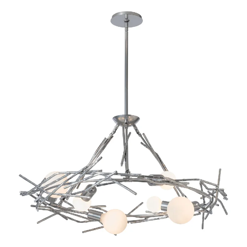 Japanese - Inspired Ceiling Lights with Shoji - Screen - like DiffusersJapanese - Inspired Ceiling Lights with Shoji - Screen - like DiffusersBrindille 6-Light Circular Pendant Japanese - Inspired Ceiling Lights with Shoji - Screen - like DiffusersJapanese - Inspired Ceiling Lights with Shoji - Screen - like DiffusersBrindille 6-Light Circular Pendant